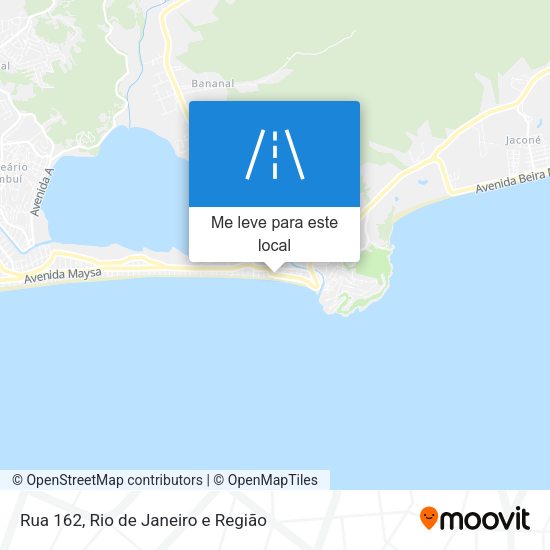 Rua 162 mapa
