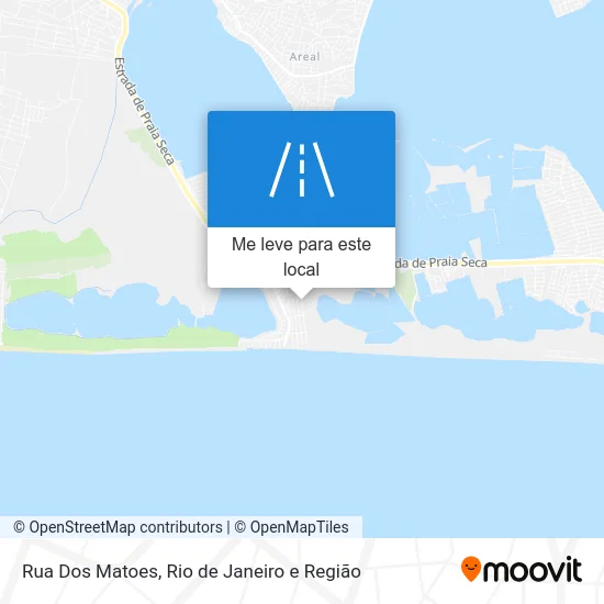 Rua Dos Matoes mapa