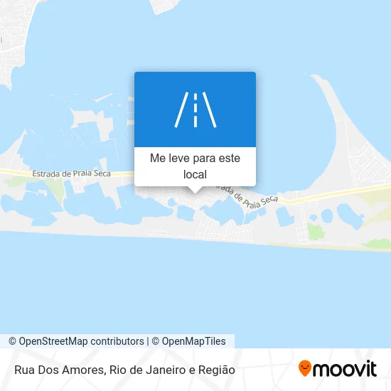 Rua Dos Amores mapa