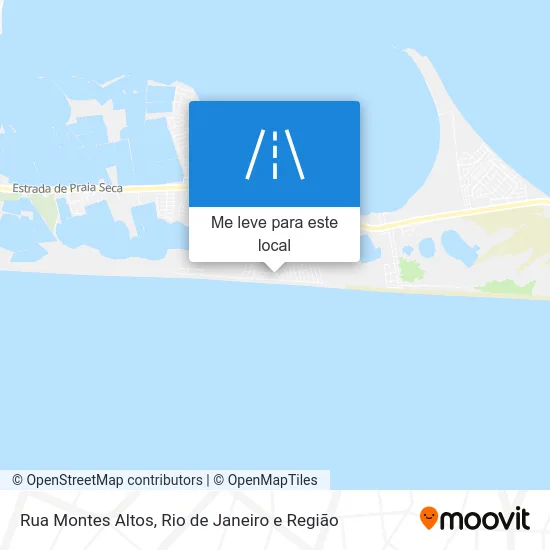 Rua Montes Altos mapa