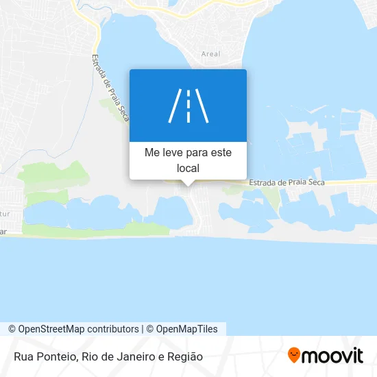 Rua Ponteio mapa