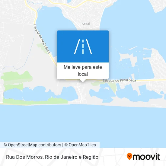 Rua Dos Morros mapa