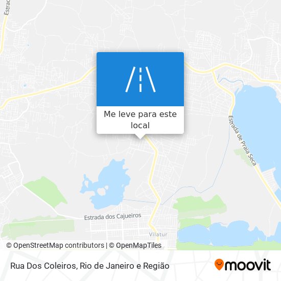 Rua Dos Coleiros mapa