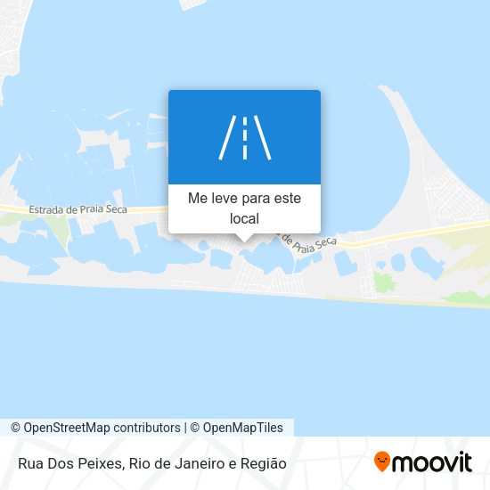 Rua Dos Peixes mapa