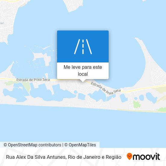 Rua Alex Da Silva Antunes mapa