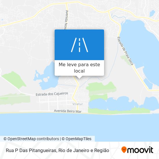 Rua P Das Pitangueiras mapa