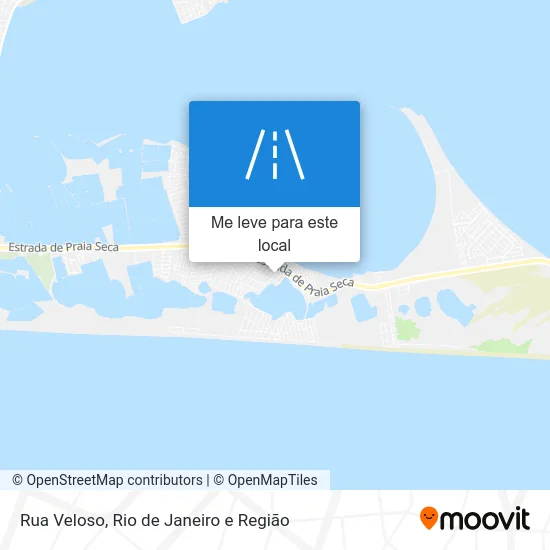 Rua Veloso mapa