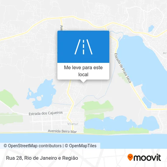 Rua 28 mapa