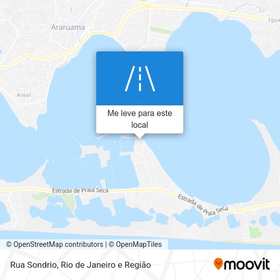 Rua Sondrio mapa