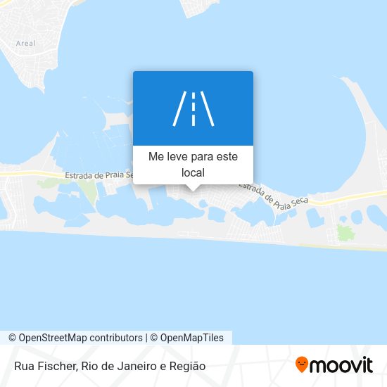 Rua Fischer mapa