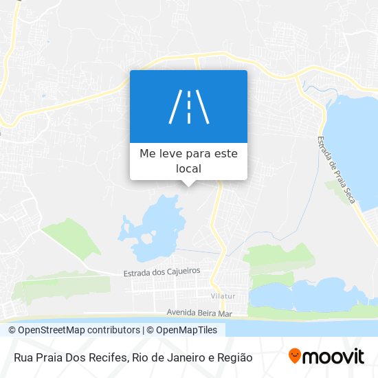 Rua Praia Dos Recifes mapa