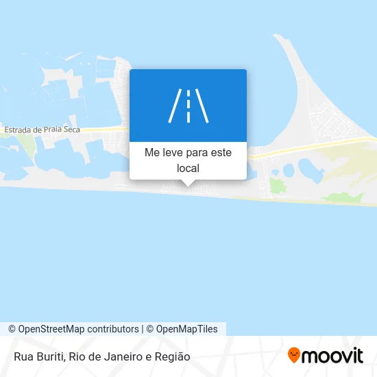 Rua Buriti mapa