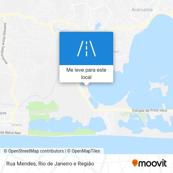 Rua Mendes mapa