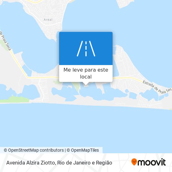 Avenida Alzira Ziotto mapa