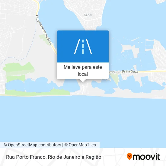 Rua Porto Franco mapa