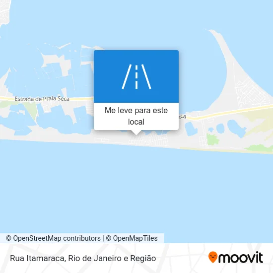 Rua Itamaraca mapa