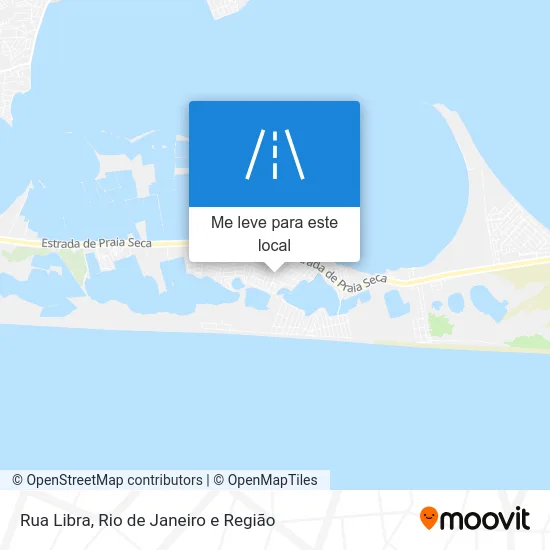 Rua Libra mapa