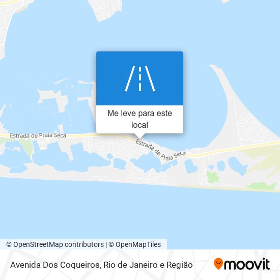 Avenida Dos Coqueiros mapa