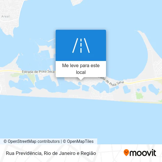 Rua Previdência mapa