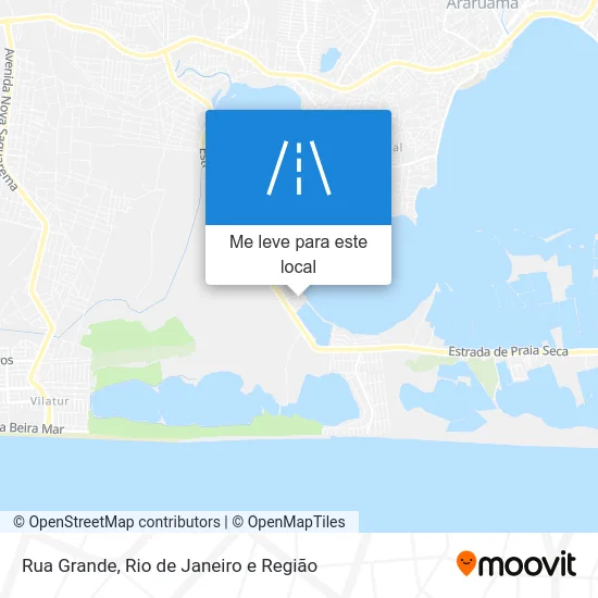 Rua Grande mapa