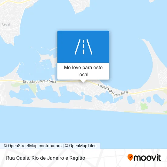 Rua Oasis mapa