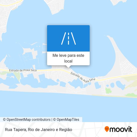 Rua Tapera mapa