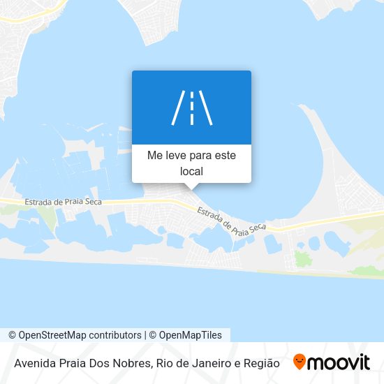Avenida Praia Dos Nobres mapa