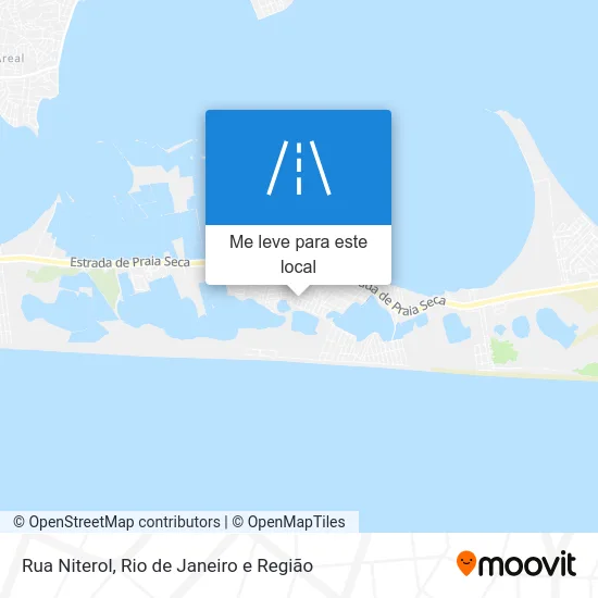 Rua Niterol mapa