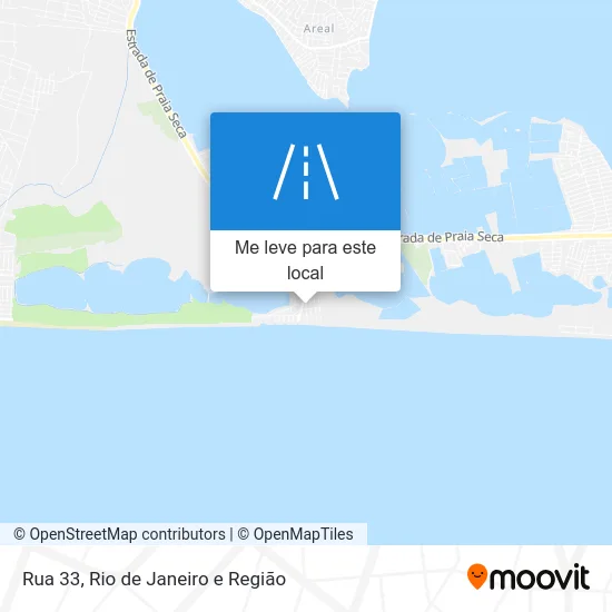 Rua 33 mapa