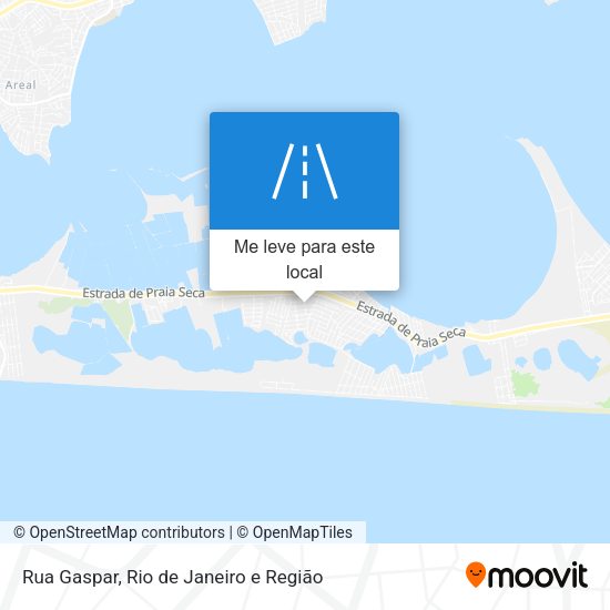 Rua Gaspar mapa