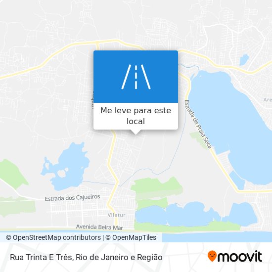 Rua Trinta E Três mapa