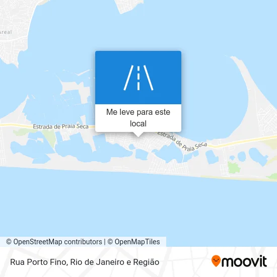 Rua Porto Fino mapa