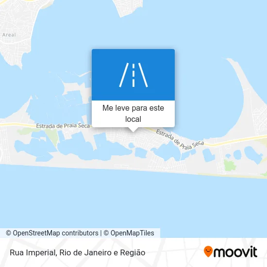 Rua Imperial mapa