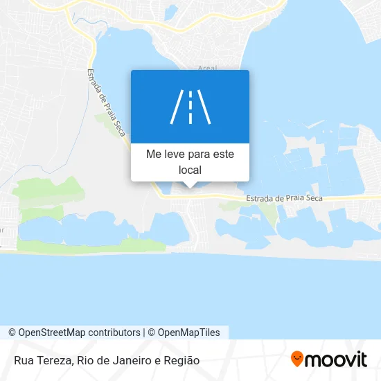 Rua Tereza mapa