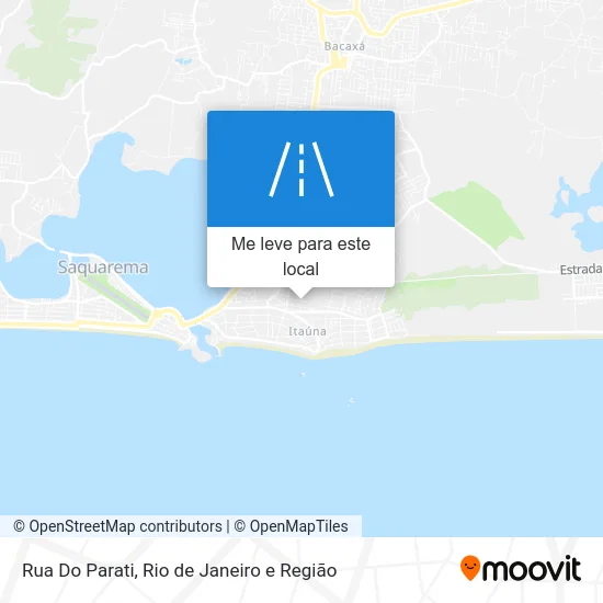 Rua Do Parati mapa