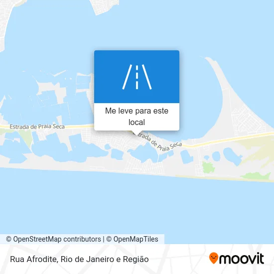 Rua Afrodite mapa