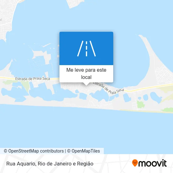 Rua Aquario mapa