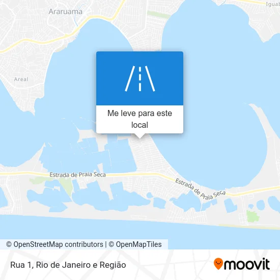 Rua 1 mapa