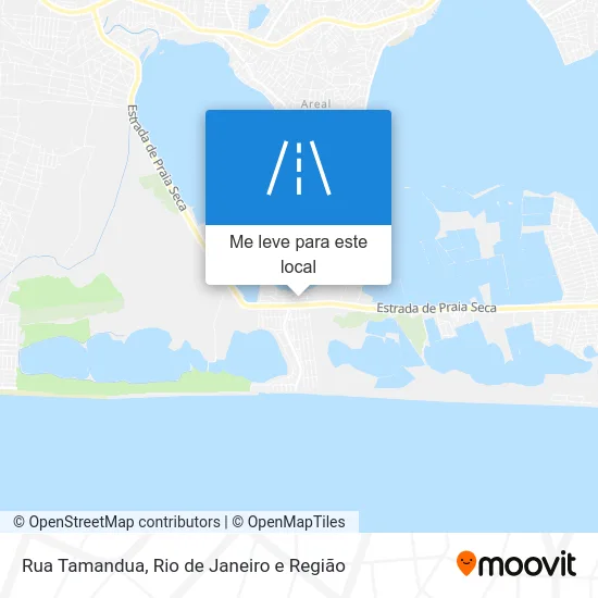 Rua Tamandua mapa