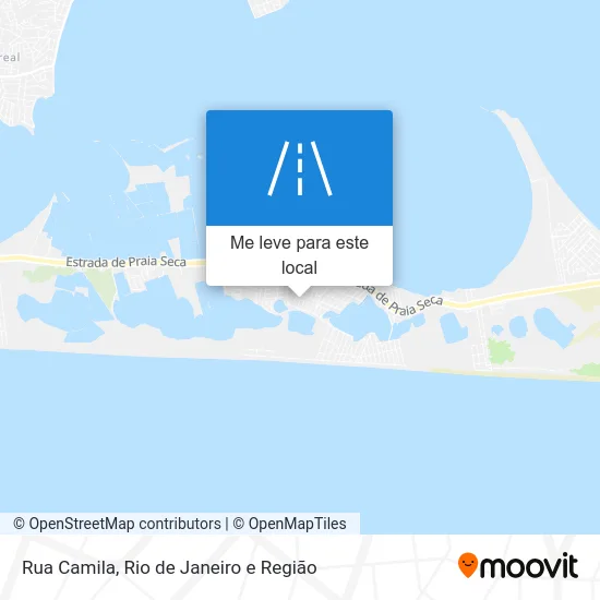 Rua Camila mapa