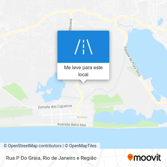 Rua P Do Graia mapa