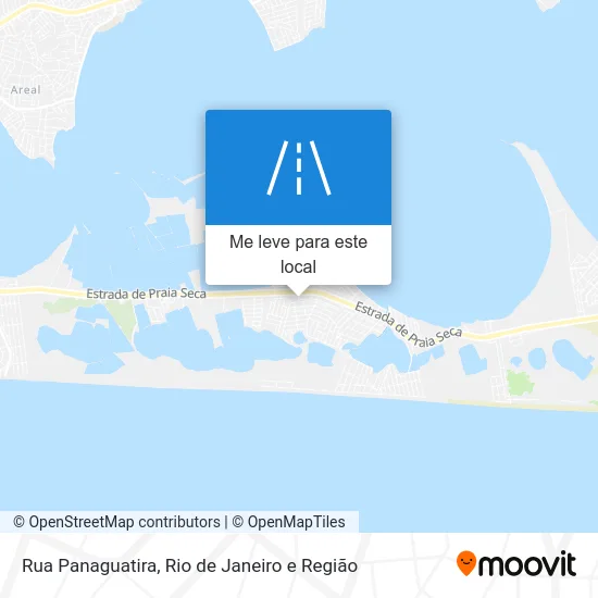 Rua Panaguatira mapa