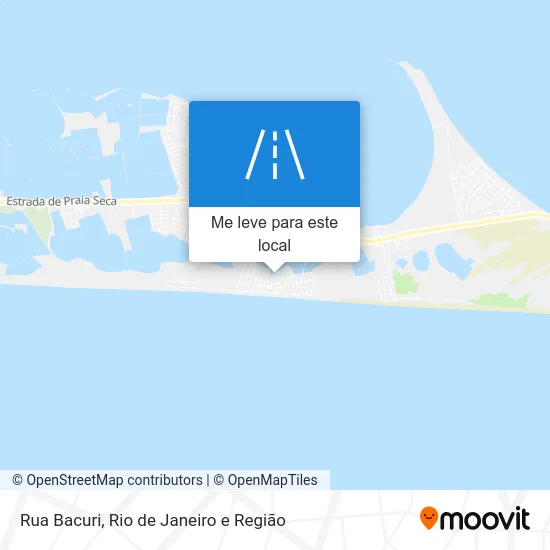 Rua Bacuri mapa