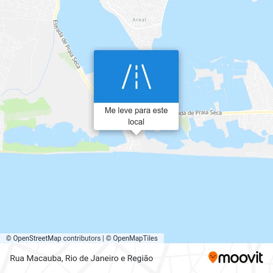 Rua Macauba mapa