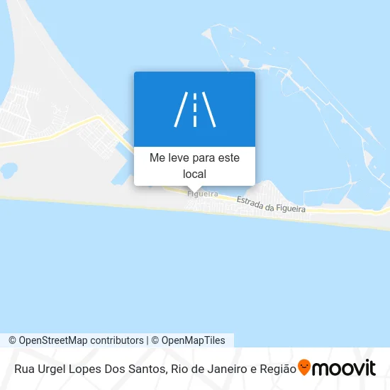 Rua Urgel Lopes Dos Santos mapa