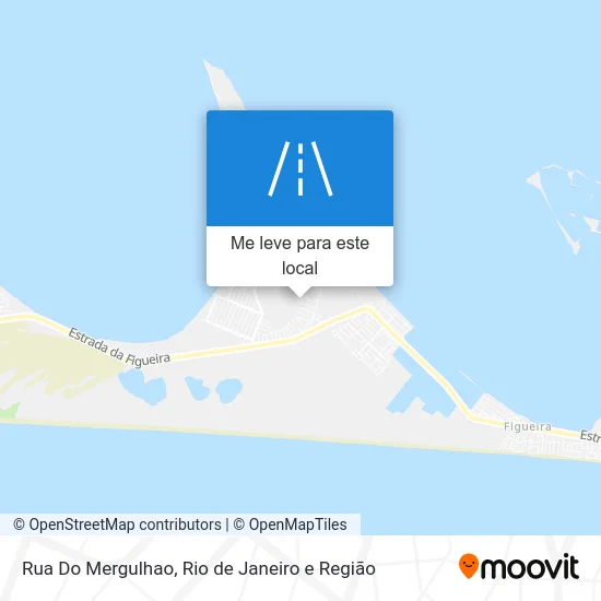 Rua Do Mergulhao mapa