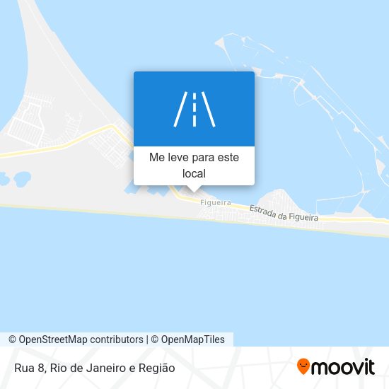 Rua 8 mapa