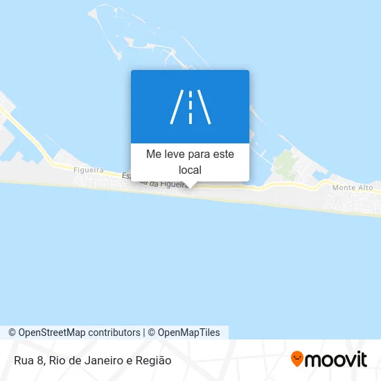 Rua 8 mapa