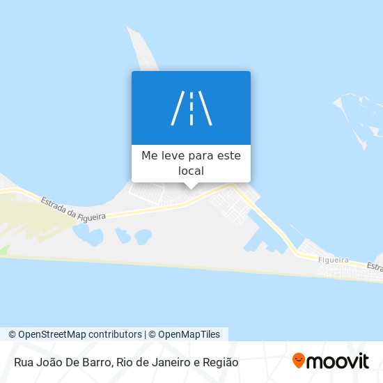 Rua João De Barro mapa