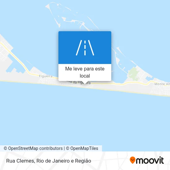 Rua Clemes mapa